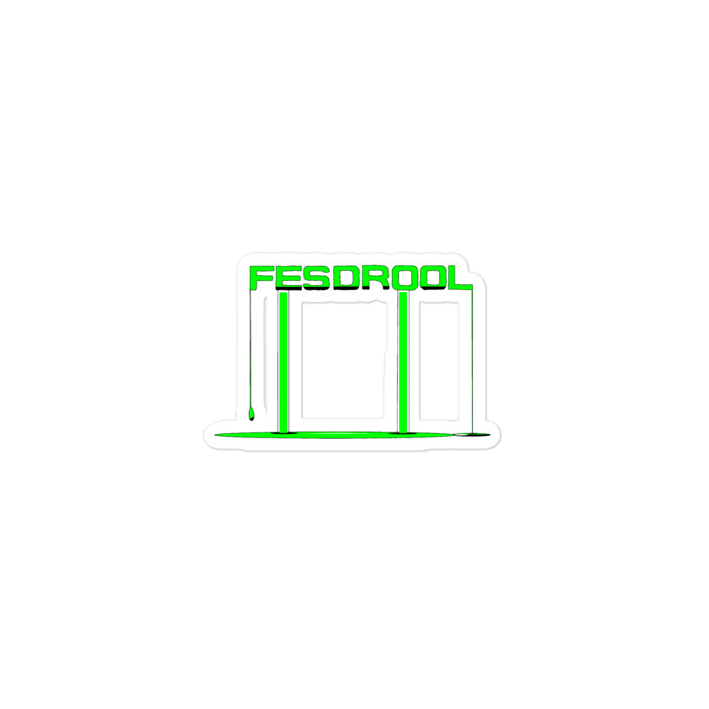 Fesdrool Bubble-free sticker