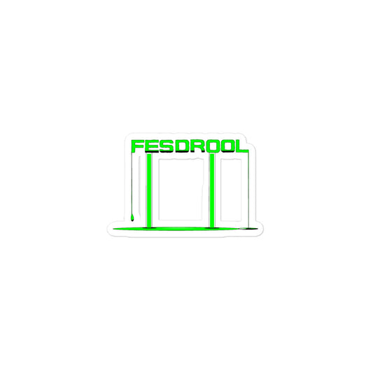 Fesdrool Bubble-free sticker