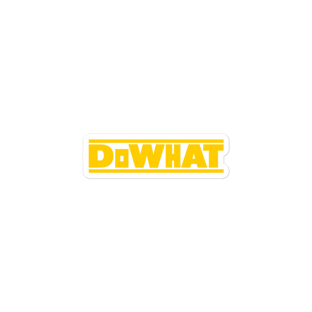 DoWhat Bubble-free sticker Yellow