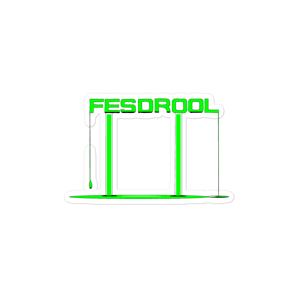 Fesdrool Bubble-free sticker