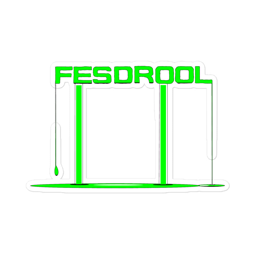 Fesdrool Bubble-free sticker