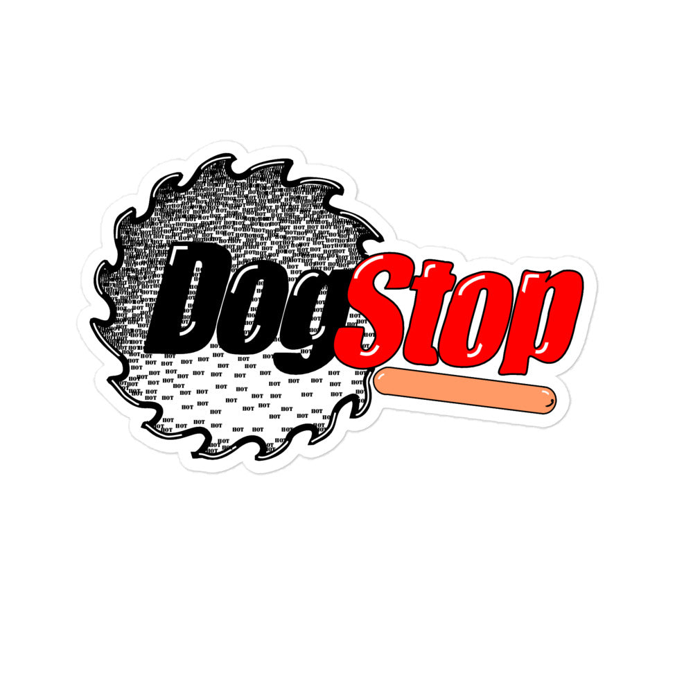 Dogstop Bubble-free sticker