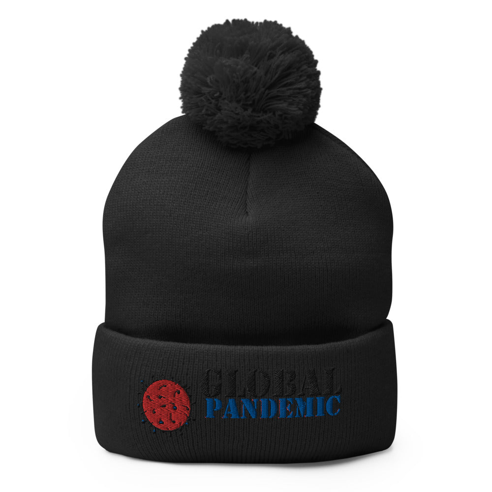 Global Pandemic Pom-Pom Beanie