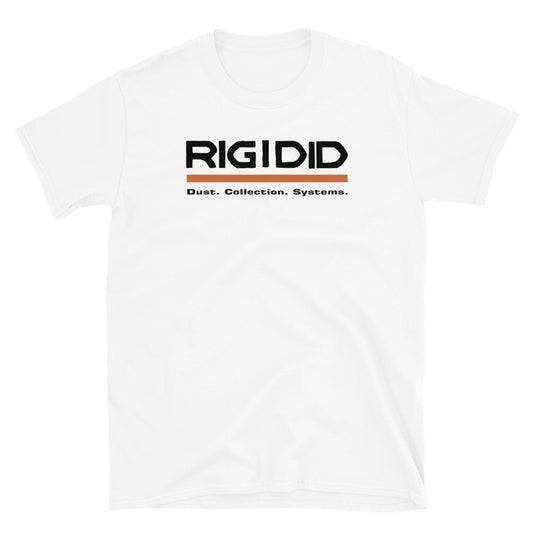 RIG I DID short sleeve t shirt (White/Grey)