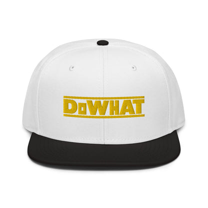 DoWhat snapback hat