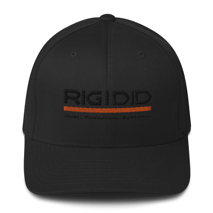 RIG I DID Structured Twill Cap (black letters)