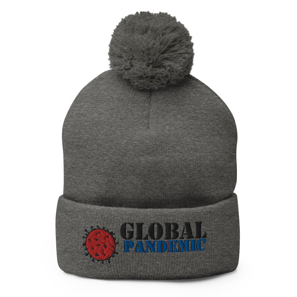 Global Pandemic Pom-Pom Beanie