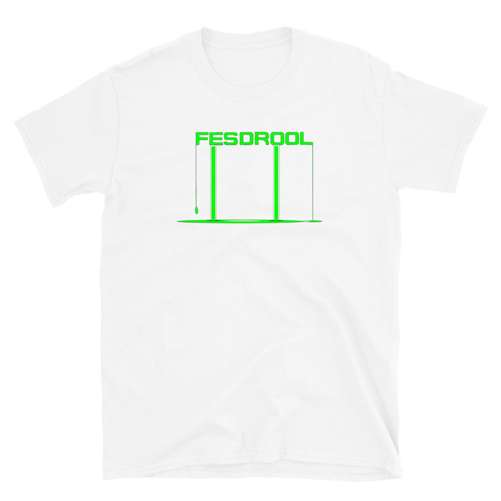 Fedsrool Short-Sleeve Unisex T-Shirt White/Grey