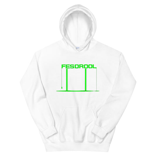 Fesdrool Unisex Hoodie White